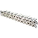 E-DAT modul 3HE Patchfeld  6fach 8/8  CAT6A 