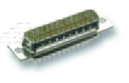 D-Sub Lötstecker 15pol.Printmontage, EDS 15 PP/Z 