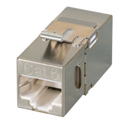 Modular-Adapter Cat.6A STPRJ45 Buchse/Buchse, 1:1 