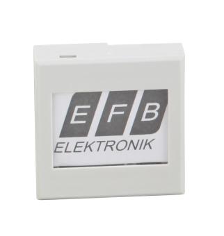 Beschriftungssystem für 19"1HE Baugruppen lichtgrau 