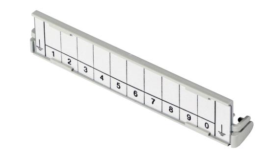 Schilderrahmen 1/10klappbar bedruckt von 1..10 