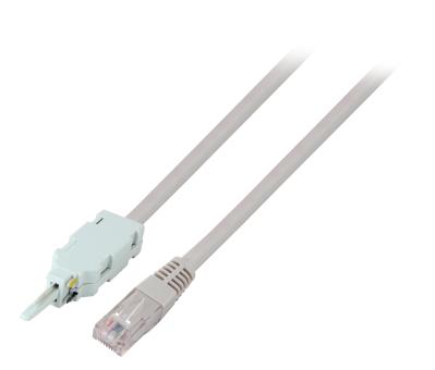 Patchkabel RJ45-LSA 1DA 2-pol.Belegung: a/b-4/5, 1,0m 