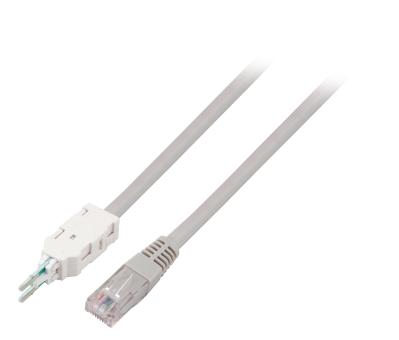 Patchkabel RJ45-LSA 1DA 4-pol.Belegung: 4/5 - 3/6, 2,0m 
