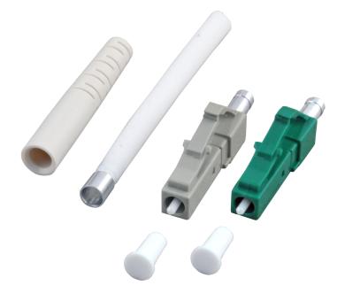 LC-Stecker Simplex Multimode Ferrule127µ, 1,8mm 