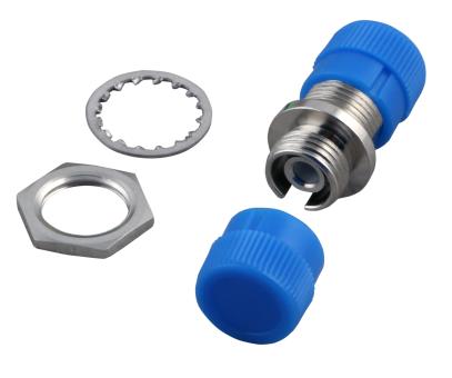 Kupplung FC/PC Keramikhülse, SimplexSinglemode, Staubschutz blau 