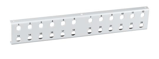 Verteilerplatte 24 STfür Miniwandverteiler 53605.1 