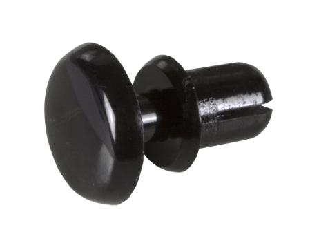 Spreizniete Nylon schwarz 