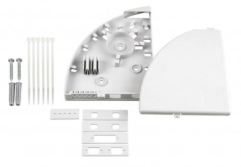 Kleinst-SpleißverteilerGehäuse RAL 7035 