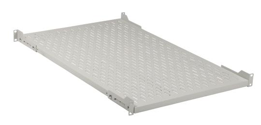 Schwerlast Fachboden 1HEtiefenverstellbar, T550mm 