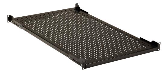 Schwerlast Fachboden RAL90051HE, tiefenverstellbar, T450mm 