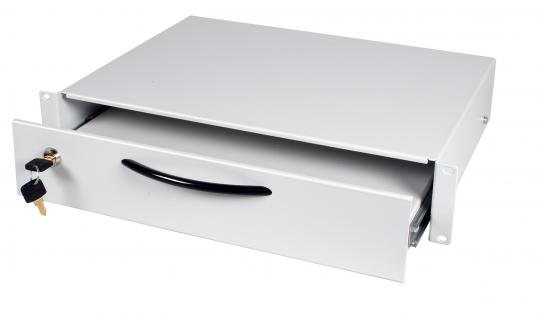 Tastaturschublade 2HEabschliessbar mit 2 Schlüsseln 