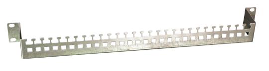 Kabelabfangschiene 19" 1HEB=482 mm T=60 mm 