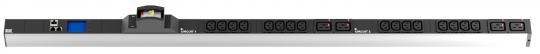 PDU Vertikal Monitored BN2000 24xC13 +4xC19 +2xLS,Zuleitung 2 m H05VV-F 3G 4 mm², 3pol. CEE blau 32A 