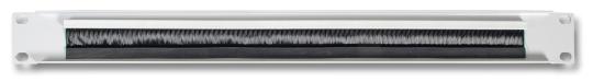 Kabeldurchführung 1HE mitBürstenleiste RAL7035 