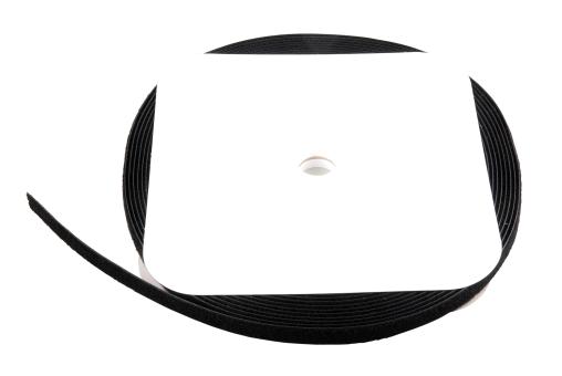 Klettband 20mm schwarz25 Meter Rolle 