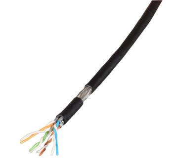 Patchkabel Cat.7 PiMF UC900MHzSS27 4P FRNC-B, schwarz, 100m 
