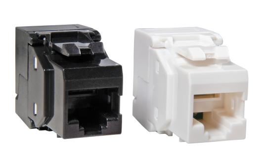 ECOLAN® RJ45 Keystone Cat.6, UTP, Kunststoffgeh.sw 