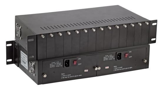 19" Rack-mount chassis2 HE 14 slots 