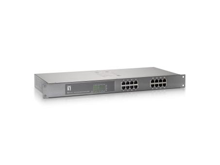 16 Port Fast Ethernet PoE PlusSwitch (240W) 