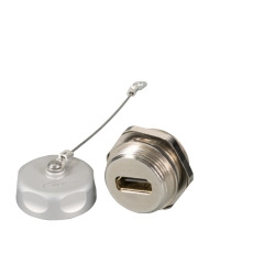 HDMI2.0 IP67 DurchführungskupplungType A Buchse / Type A Buchse 