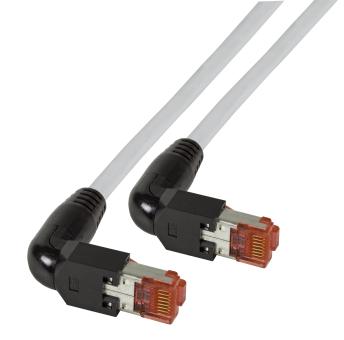 RJ45 Patchkabel S/FTP, Cat.6A, 2x TM2190°, UC900, 2m, grau 