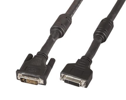 DVI Verlängerung DVI Digital24+1 Stecker auf Buchse 10m 