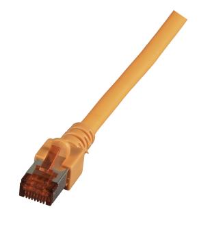 RJ45 Patchkabel S/FTP, Cat.6, LSZH, 10m, orange 