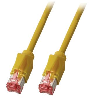 RJ45 Patchkabel S/UTP, Cat.5e, PUR Superflex schleppkettentauglich, 50m, gelb 