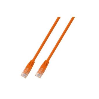 RJ45 Patchkabel U/UTP, Cat.6, PVC, CCA,15m, orange 