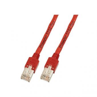 RJ45 Patchkabel S/UTP, Cat.5e, TM11,Dätwyler UNINET4P, 5m, rot 