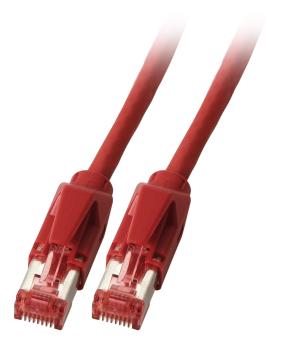 RJ45 Patchkabel HRS TM21 S/FTPDätwyler 1200MHz 0,5m rot 