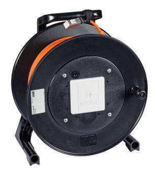 Cat.6A/CLASSEA Installations-strecke 90m auf Kabeltrommel 