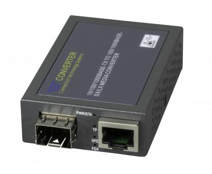 Compact Media Konverter RJ45-SFP100/1000Mbps 