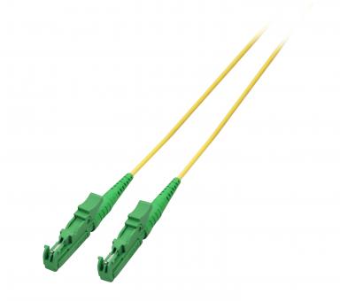 Simplex Patchkabel E2000®/APC-E2000®/APC9/125µ, OS2, LSZH, gelb, 3.0mm, 3m 