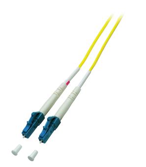 Simplex Patchkabel LC-LC 9/125µ, OS2, LSZH,gelb, 2.0mm, 1m 