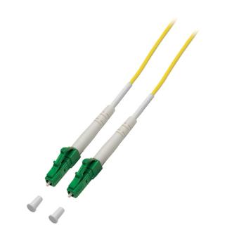 Simplex Patchkabel LC-APC/LC-APC, 3m, 1,8mm gelb, LSZH, SM 