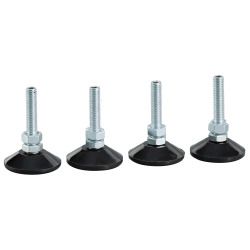 Nivellierfüße 4 Stk. M8x40 für Schrankserie OFFICE 