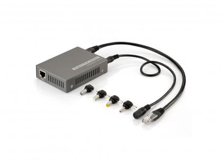 Gigabit Ethernet PoE+ SplitterHigh Power 30 W IEEE802.3at 
