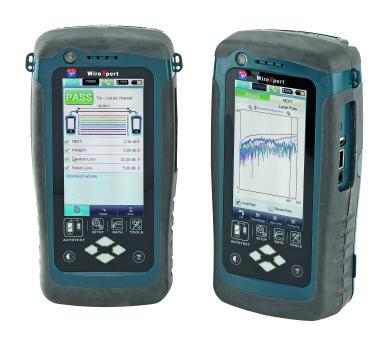 Kupfer- und LWL-Kabelzertifiziererbis 2500MHz 