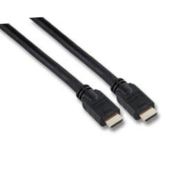HDMI Kabel, HDMI-High Speed mit Ethernet, Stecker / Stecker, schwarz / gold, 5m 