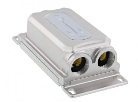 PoE+ Extender outdoor 2 Port, 1GBit/s, IP67 Staub-, Wasser- und IK10 Vandalismusschutz 