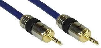 Klinken-Kabel PREMIUM, 3,5mm Stecker / Stecker, 15m 