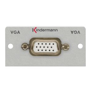 Anschlussblenden mit Kabelpeitsche für Installationskabel 13pin VGA-Buchse, Länge 35 cm, Halbblende 