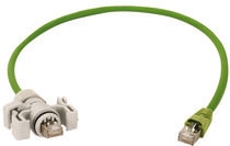 S/FTP Cat.6A, 4x2xAWG27/7, 7,5m PVC 75C RAL 6018, IP20-IP67 
