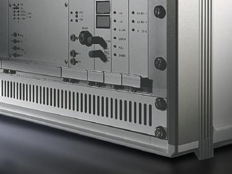 Belüftungsfrontplatten, aus Aluminium, Breite 482,6 mm (19"), 3 HE, 