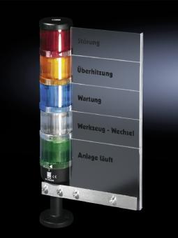 Beschriftungstafel für Signalsäulen, modular 