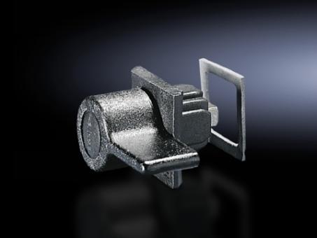 Kunststoff-Handgriffe, ohne Sicherheitszylinder-Einsatz, RAL 9011, Ausführung B 