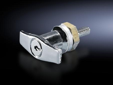 Knebelgriffe, mit Sicherheitszylinder-Einsatz, Schließung 3524 E, Ausführung C 