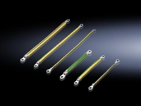 Erdungsbänder M6-M8, Querschnitt 10 mm², Länge 300 mm 