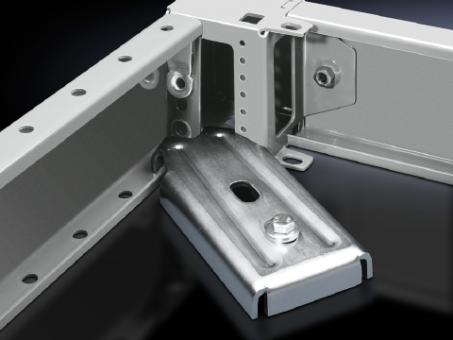 Bodenbefestigungslasche für Sockel TS, Flex-Block, Sockel komplett 